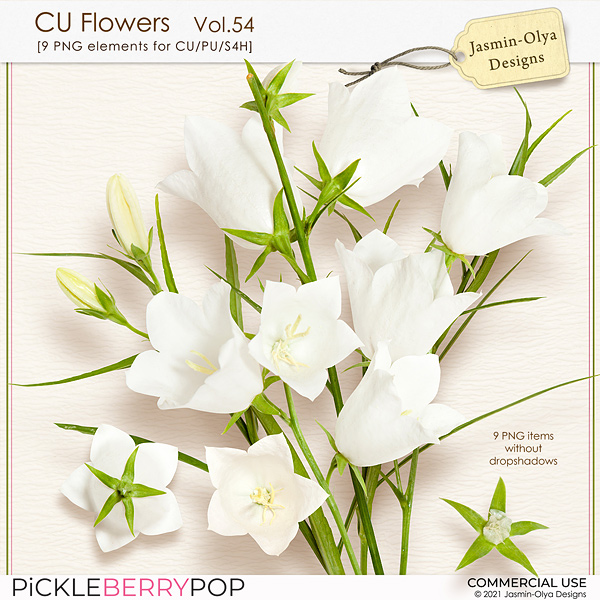 CU Flowers Vol.54 (Jasmin-Olya Designs)